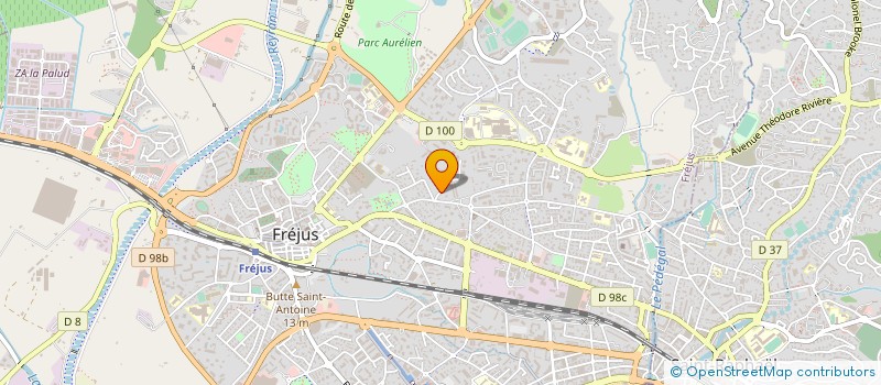 localisation de l'entreprise AMICA PERSO HOPIT INTER COM FREJUS ST RA à FREJUS