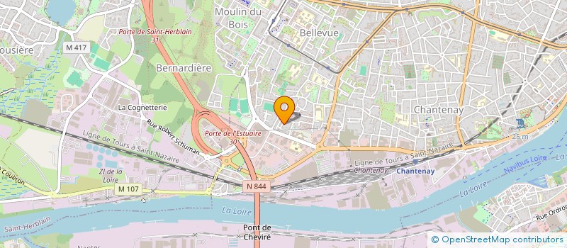 localisation de l'entreprise AMICA SOL à NANTES