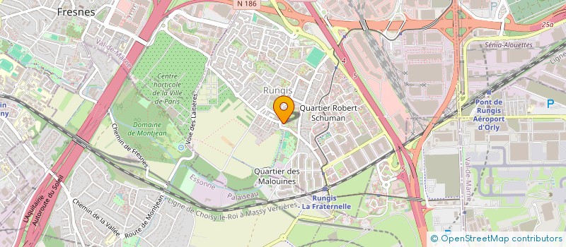 localisation de l'entreprise AMICAA  RUNGIS