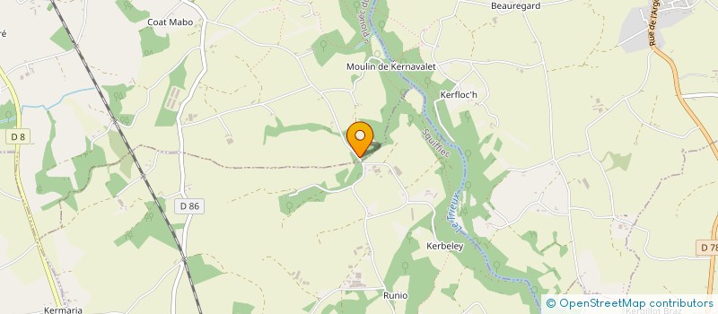 localisation de l'entreprise AMICAILE LAIQUE  PLOEZAL