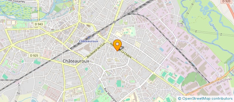 localisation de l'entreprise AMICAL ANCIEN ELEVE CITEE TECH à CHATEAUROUX