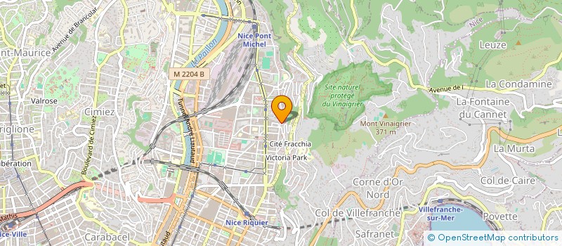 localisation de l'entreprise AMICAL CLUB SPORTIF DE SAINT ROCH à NICE