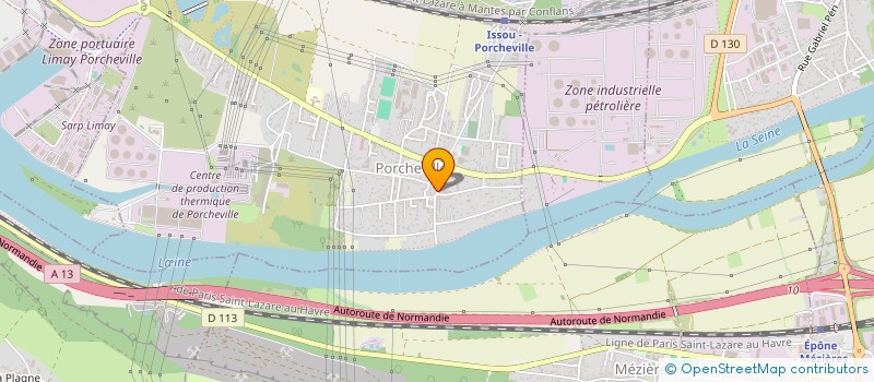 localisation de l'entreprise AMICAL COMMERC ARTIS PORCHEVIL  PORCHEVILLE