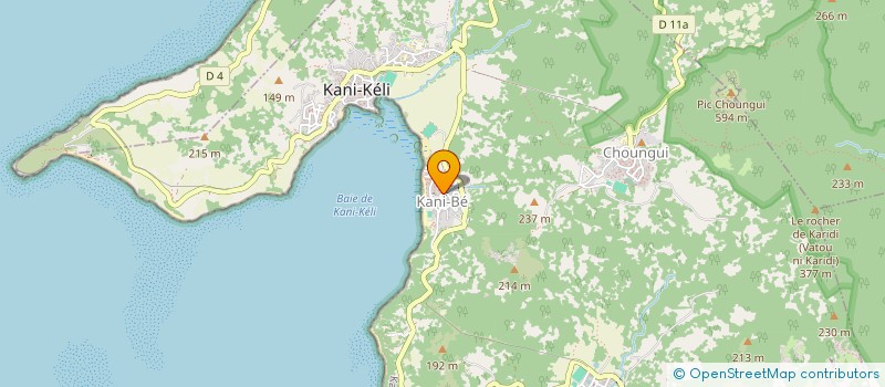 localisation de l'entreprise AMICAL DE LA JEUNESSE DORE DE KANI-BE à KANI-KELI
