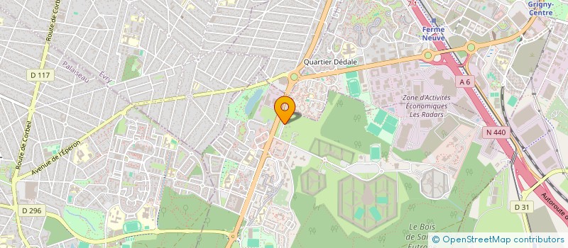 localisation de l'entreprise AMICAL ERIS 75  FLEURY-MEROGIS