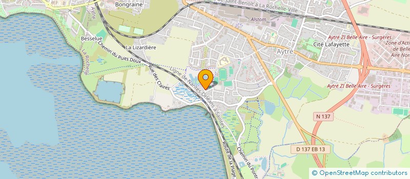 localisation de l'entreprise AMICAL MUSIC PRODUCTIONS  AYTRE