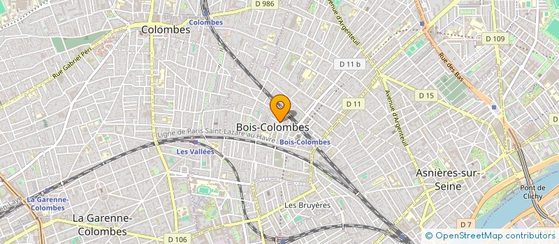 localisation de l'entreprise AMICAL OFFICIER RESERV HT SEIN à BOIS-COLOMBES