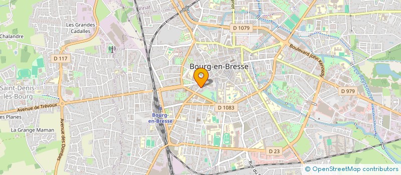 localisation de l'entreprise AMICAL PERS MINIST INTERIEUR ET CONS GENER DE L AIN à BOURG-EN-BRESSE