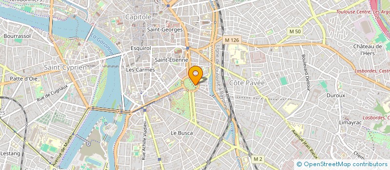 localisation de l'entreprise AMICAL SAPEUR POMPIER TOULOUSE à TOULOUSE