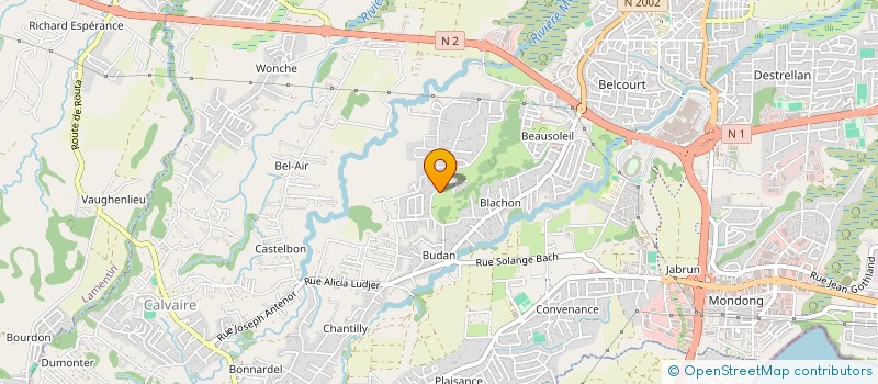 localisation de l'entreprise AMICAL SEA - GUADELOUPE  BAIE MAHAULT