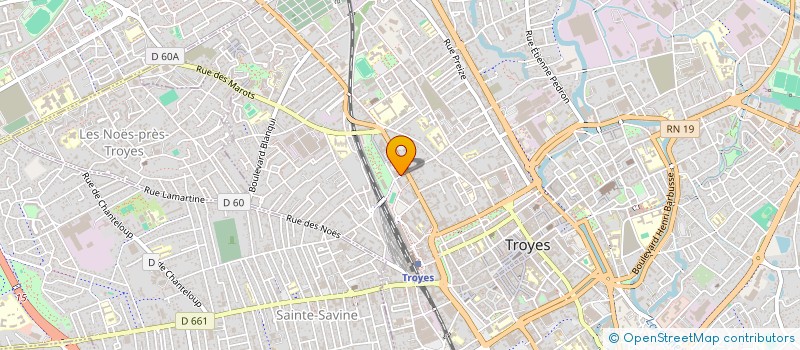 localisation de l'entreprise AMICALE 10  TROYES