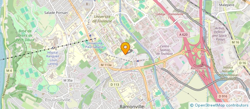localisation de l'entreprise AMICALE 27 à TOULOUSE