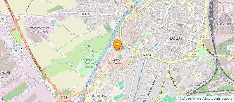 localisation de l'entreprise AMICALE 6E COMPAGNIE à DOUAI