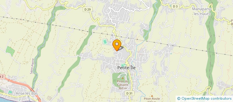 localisation de l'entreprise AMICALE 974 CHECKMAT  PETITE-ILE