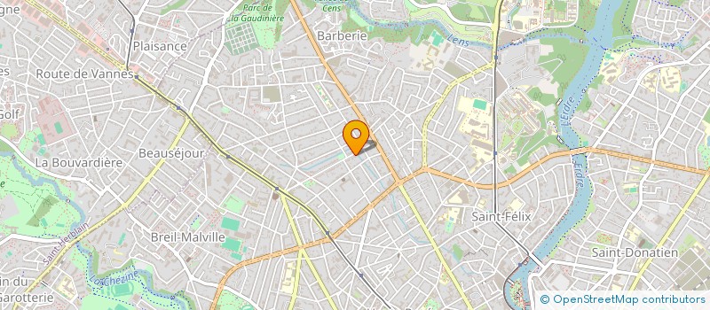 localisation de l'entreprise AMICALE A LA RECHERCHE DU SOUFFLE à NANTES