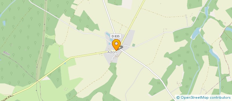 localisation de l'entreprise AMICALE ADONNAISE à ADON