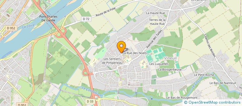 localisation de l'entreprise AMICALE AFN VINEUIL à VINEUIL