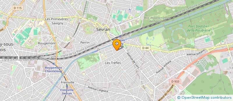 localisation de l'entreprise AMICALE AGENTS RETRAITES ALLIANZ ASSUR. à SEVRAN