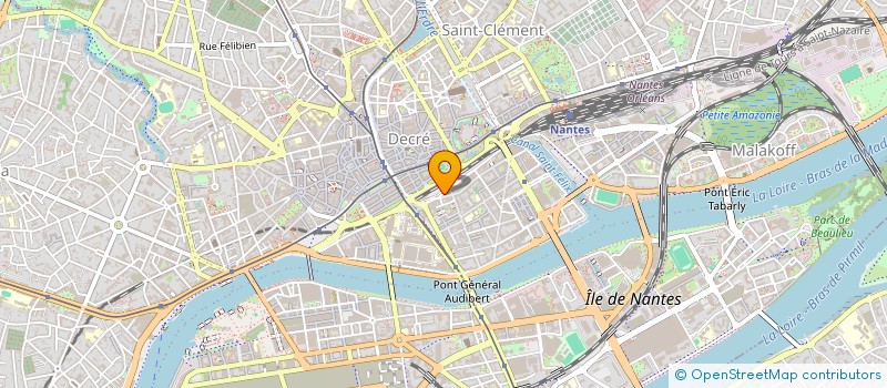 localisation de l'entreprise AMICALE ALTERNATIVES ESPERANCE (A.E.E.) à NANTES