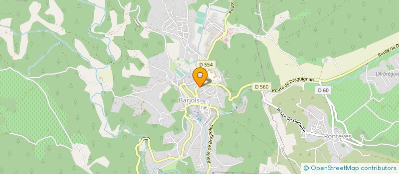 localisation de l'entreprise AMICALE AMATEURS DE VEHICULES ANCIENS à BARJOLS