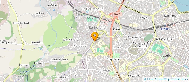 localisation de l'entreprise AMICALE ANC ELEVE EC ST JOSEPH  LORIENT