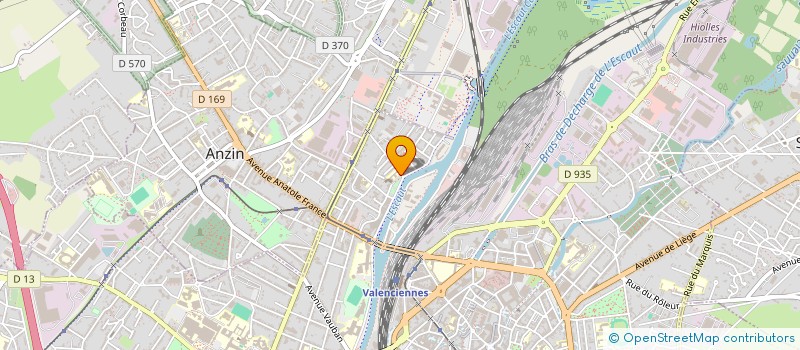 localisation de l'entreprise AMICALE ANC ELEVES PARENTS AMIS FG LILLE  VALENCIENNES