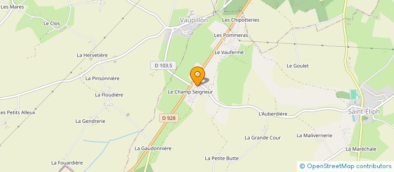 localisation de l'entreprise AMICALE ANC MARINS ANC COMBAT à SAINT-ELIPH