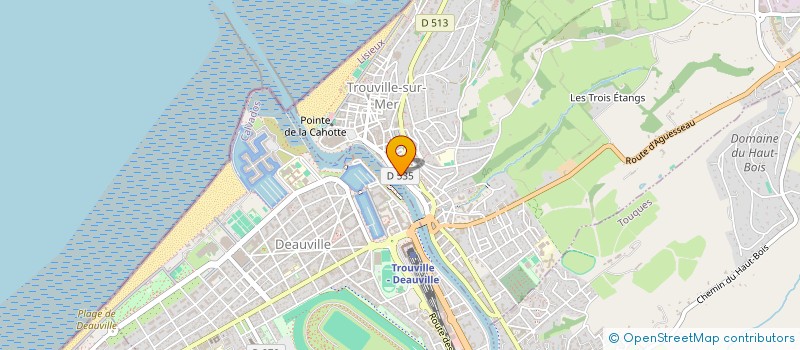localisation de l'entreprise AMICALE ANCIENS COLS BLEUS à TROUVILLE-SUR-MER