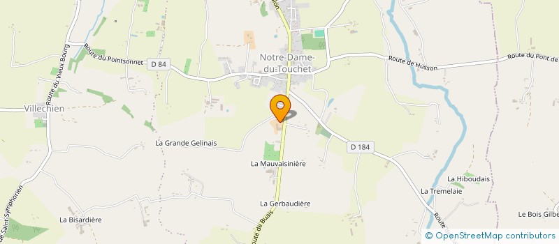 localisation de l'entreprise AMICALE ANCIENS COMBATTANTS  MORTAIN-BOCAGE