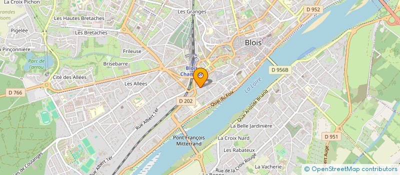 localisation de l'entreprise AMICALE ANCIENS CORPS FRANC à BLOIS