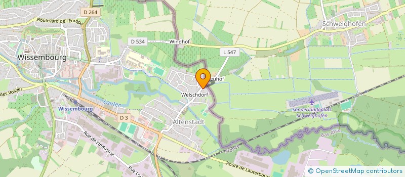 localisation de l'entreprise AMICALE ANCIENS DU SFH ET LIGNE MAGINOT  CLEEBOURG