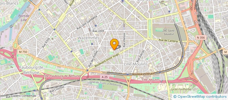 localisation de l'entreprise AMICALE ANCIENS ELEVES DE L'EPIL à LILLE