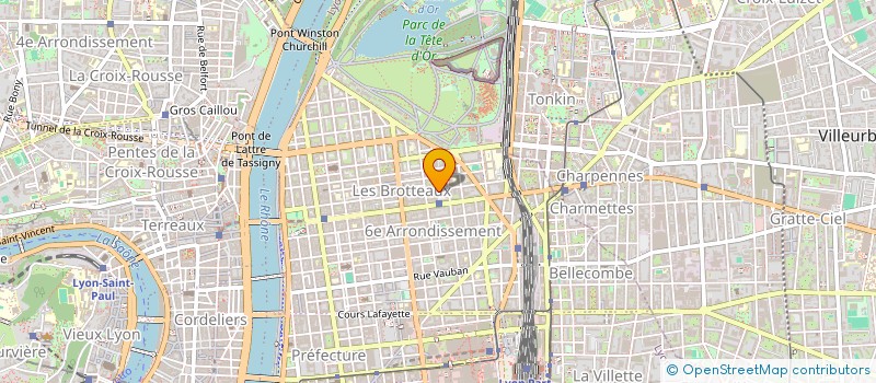 localisation de l'entreprise AMICALE ANCIENS ELEVES DU 6EME  LYON