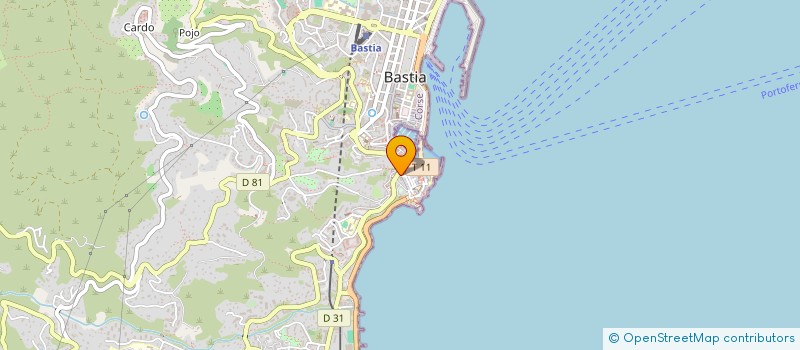 localisation de l'entreprise AMICALE ANCIENS VULCAIN à BASTIA