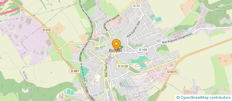 localisation de l'entreprise AMICALE AQUARIOPHILE DE BOLBEC  BOLBEC