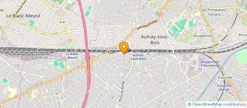 localisation de l'entreprise AMICALE AULNAYSIENNE DE VEHICULES ANCIENS à AULNAY-SOUS-BOIS