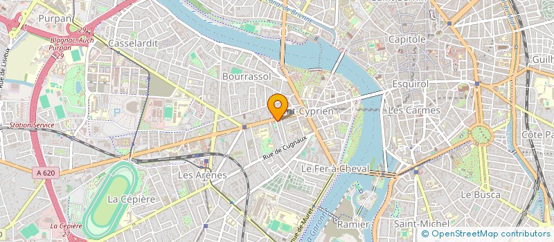 localisation de l'entreprise AMICALE AUTO OCCITANIE à TOULOUSE
