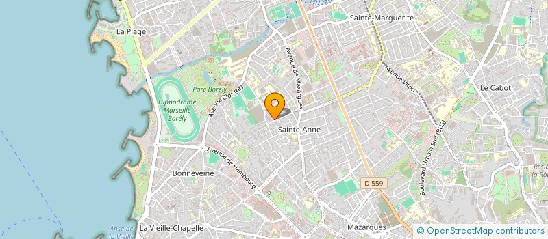 localisation de l'entreprise AMICALE B.A.C. MARSEILLE à MARSEILLE