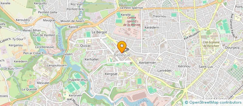 localisation de l'entreprise AMICALE BALAM WADO RYU KARATE DO ACADEMI à BREST