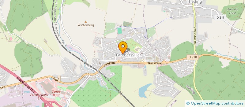localisation de l'entreprise AMICALE BELLE EPOQUE  FAREBERSVILLER