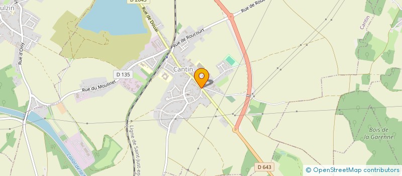 localisation de l'entreprise AMICALE BILLONNEUX CANTINOIS  CANTIN