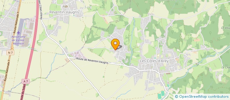 localisation de l'entreprise AMICALE BOULE DE SUZON  LES COTES D'AREY