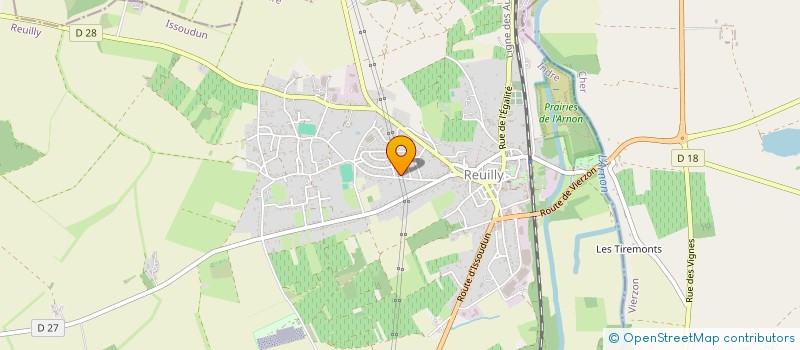 localisation de l'entreprise AMICALE BOULE REUILLOISE à REUILLY