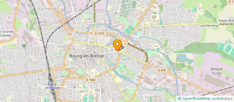 localisation de l'entreprise AMICALE BOULES DU FAUBOURG à BOURG-EN-BRESSE