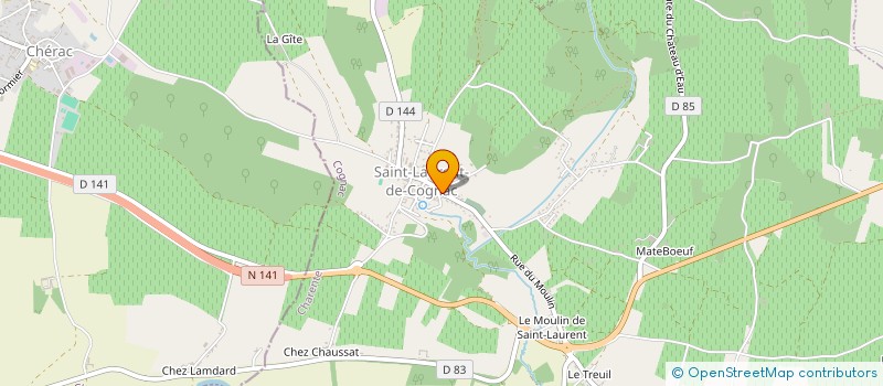 localisation de l'entreprise AMICALE BOULISTE à COGNAC
