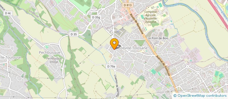 localisation de l'entreprise AMICALE BOULISTE AUZEVILLOISE  AUZEVILLE-TOLOSANE