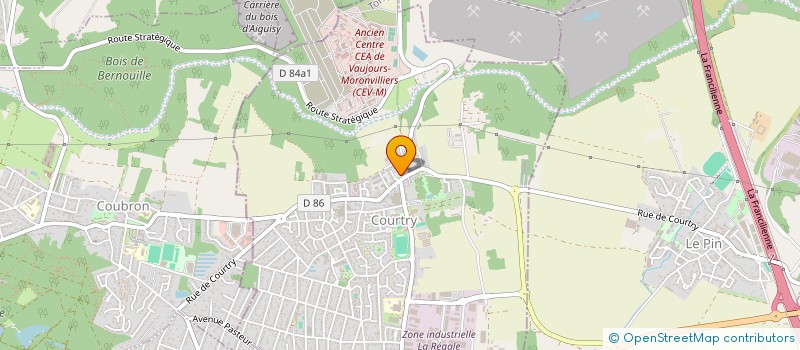 localisation de l'entreprise AMICALE BOULISTE DE COURTRY à COURTRY