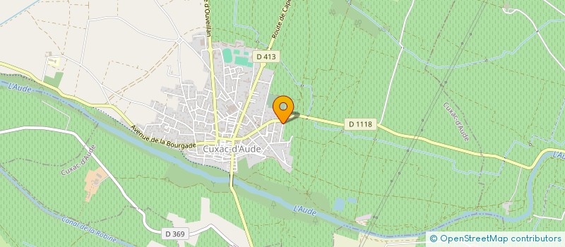 localisation de l'entreprise AMICALE BOULISTE DE CUXAC D AUDE  CUXAC-D'AUDE