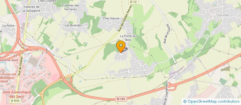 localisation de l'entreprise AMICALE BOULISTE DE L'ISLE D'ESPAGNAC  CHAMPNIERS