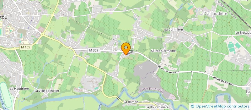localisation de l'entreprise AMICALE BOULISTE DE LA VILLE HENRI à VERTOU